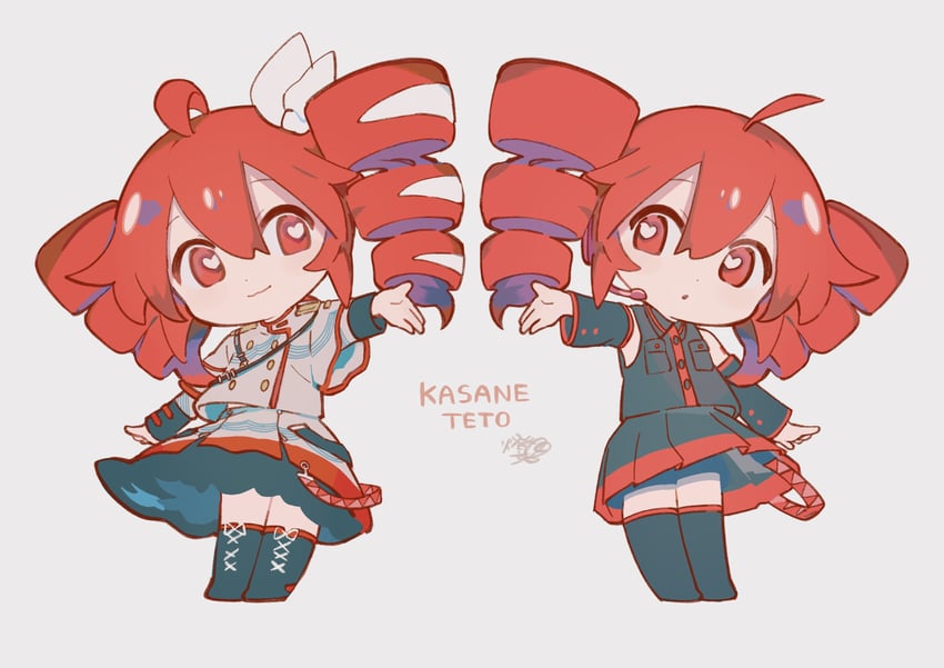 kasane teto (utau and 1 more) drawn by toukashi_(2tou9)