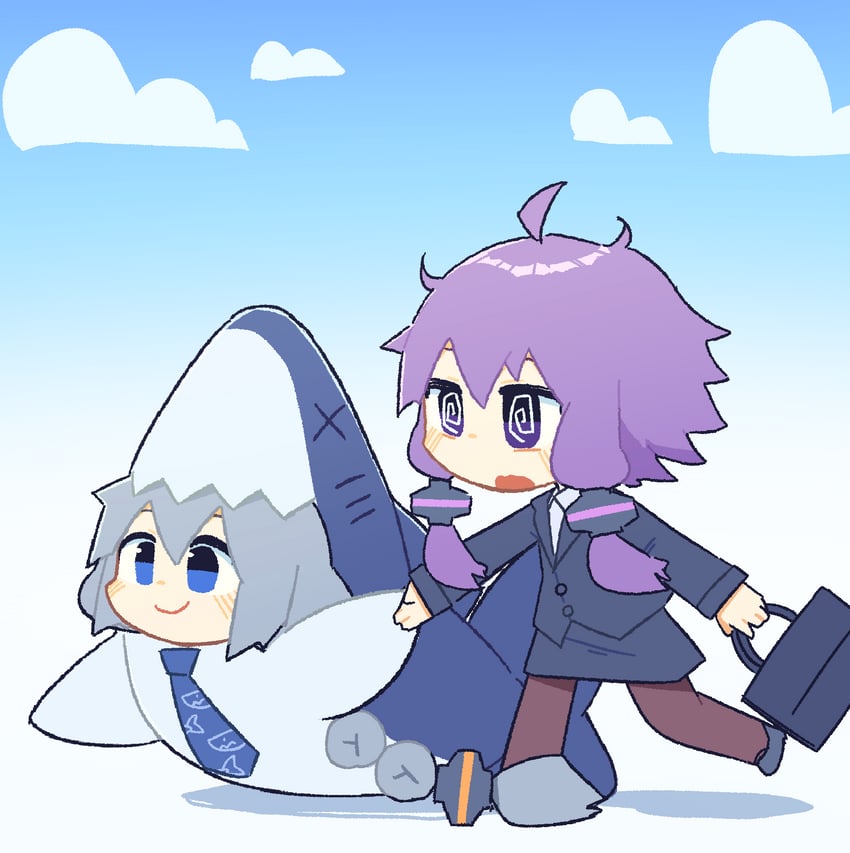 yuzuki yukari and kizuna akari (vocaloid and 1 more) drawn by konohoshi