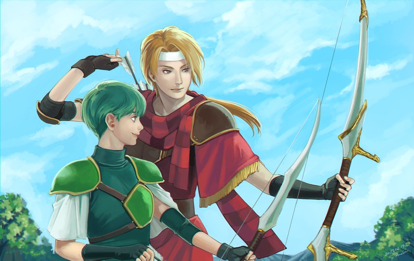 gordin and jeorge (fire emblem and 1 more) drawn by annelie