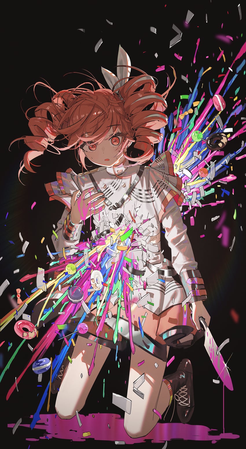 kasane teto (utau and 1 more) drawn by kieed