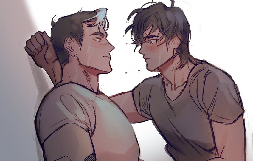 takashi shirogane and keith (voltron and 1 more) drawn by bbbbucks