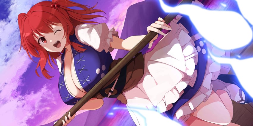 onozuka komachi (touhou and 1 more) drawn by kurikara