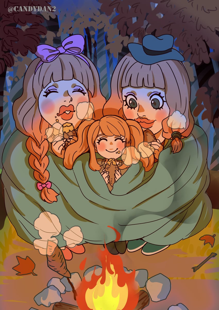 charlotte pudding, charlotte chiffon, and charlotte lola (one piece) drawn by rita_ya