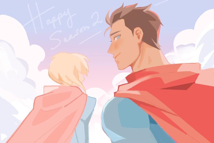 superman, clark kent, and supergirl (dc comics and 2 more) drawn by pending_url