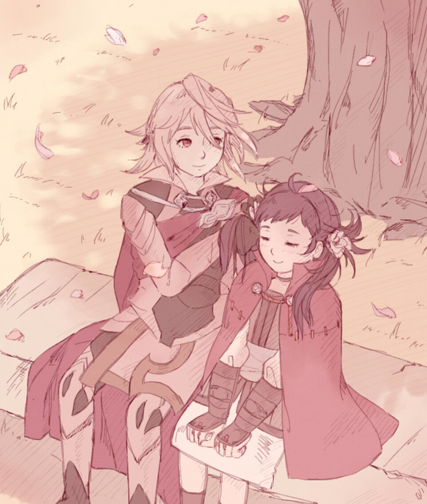 male corrin and mozu (fire emblem and 1 more) drawn by third_(thirdstg)