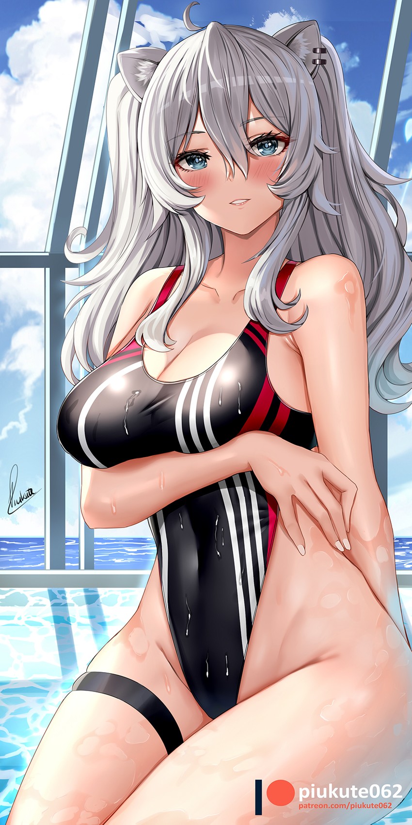 shishiro botan (hololive) drawn by piukute062