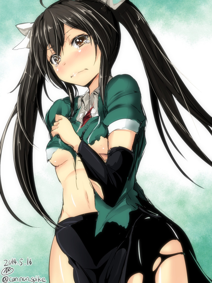 tone and tone kai ni (kantai collection) drawn by gin'ichi_(akacia)