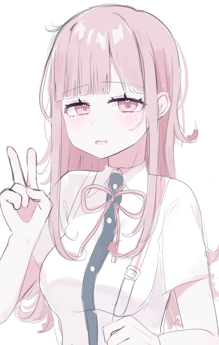 nanami chiaki (danganronpa and 1 more) drawn by rrr_(0o73_rrr)