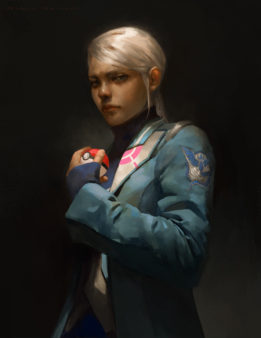 blanche (pokemon and 1 more) drawn by miguel_mercado