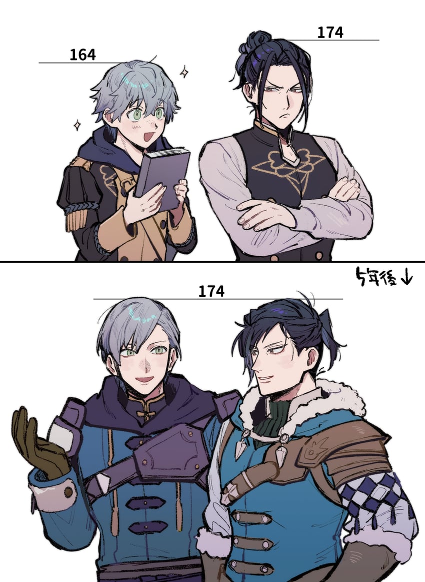 felix hugo fraldarius and ashe ubert (fire emblem and 1 more) drawn by c4vknggjci51182