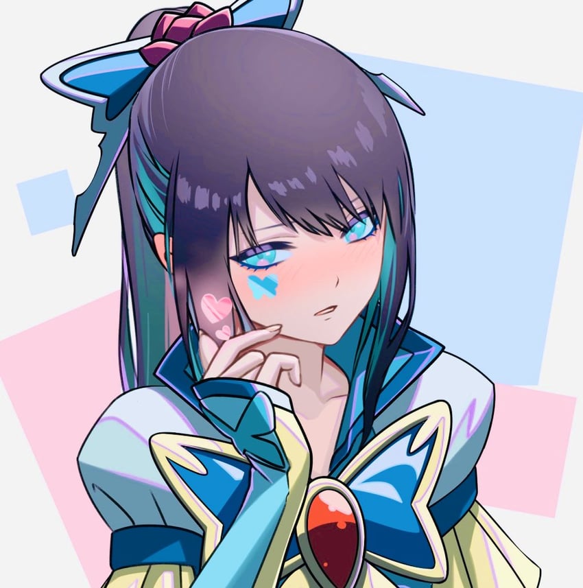 cure aqua (precure and 3 more) drawn by egoist_tosummer