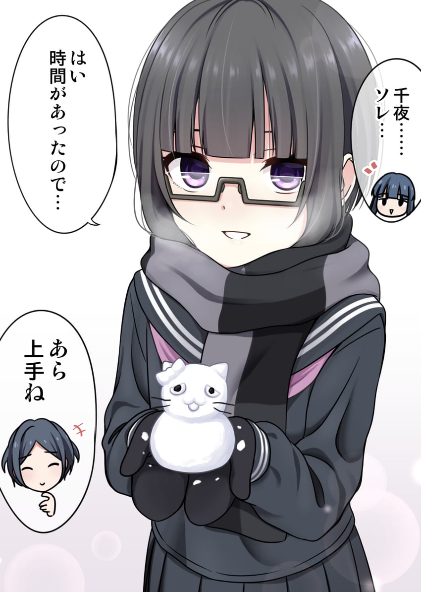 hayami kanade, sajo yukimi, shirayuki chiyo, and pina korata (idolmaster and 1 more) drawn by ikari_manatsu