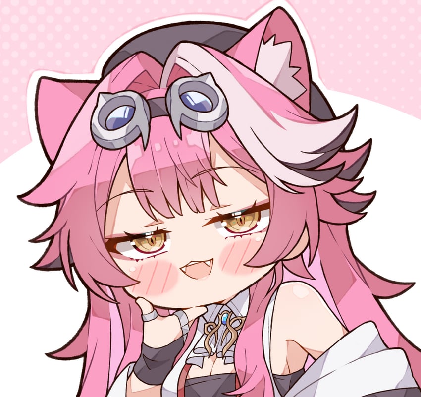 raora panthera (hololive and 1 more) drawn by kukie-nyan