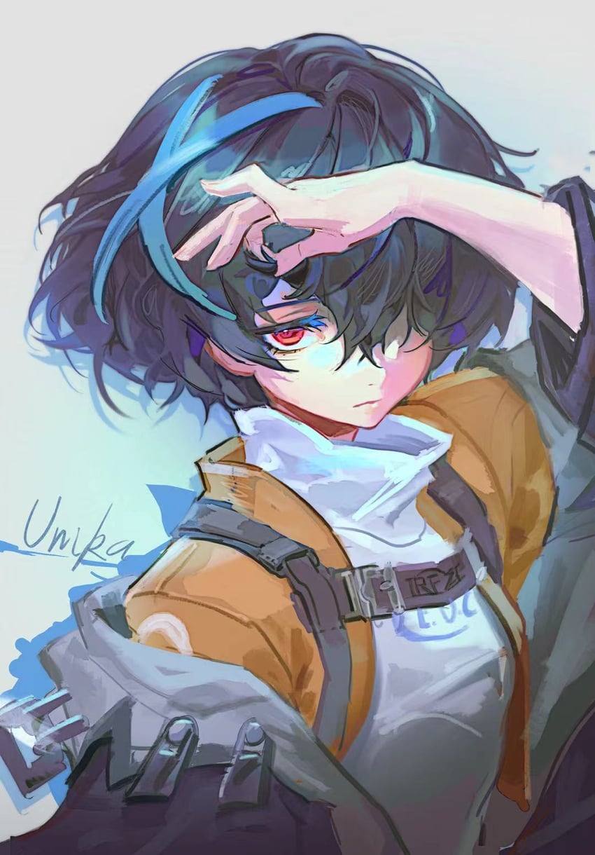 unika (guilty gear and 1 more) drawn by doggieeki