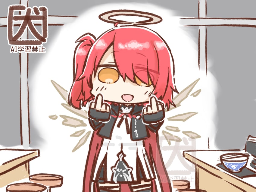 exusiai and exusiai the new covenant (arknights and 1 more) drawn by akanotanin13