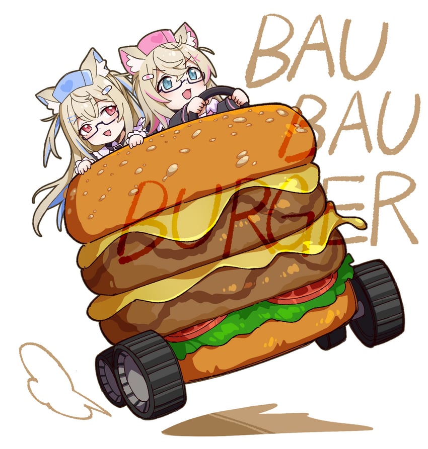 fuwawa abyssgard and mococo abyssgard (hololive and 2 more) drawn by sha_(siasha0104)