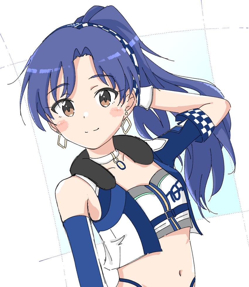 kisaragi chihaya (idolmaster and 2 more) drawn by delight765