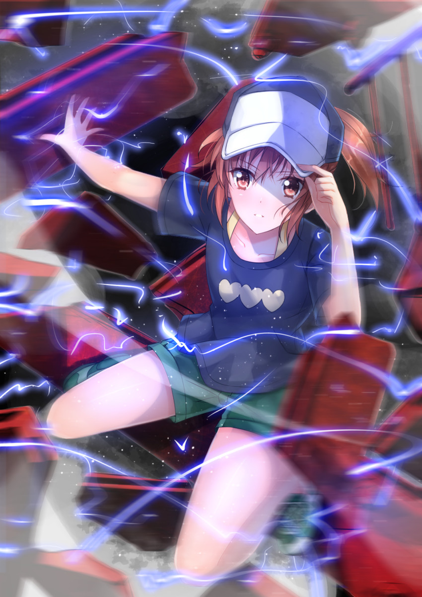 misaka mikoto (toaru majutsu no index and 2 more) drawn by swordsouls