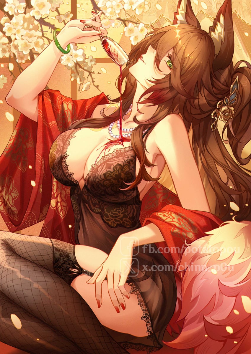 tingyun and fugue (honkai and 1 more) drawn by chinnpou