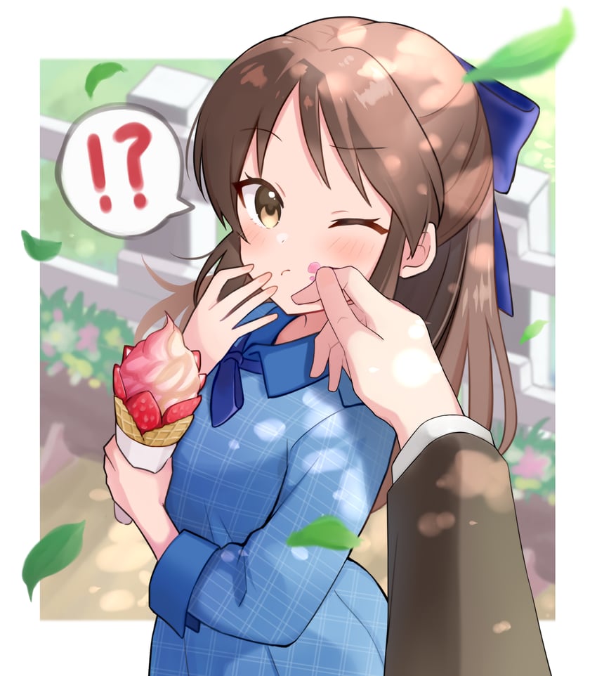 producer and tachibana arisu (idolmaster and 1 more) drawn by shiro_(branch0126)