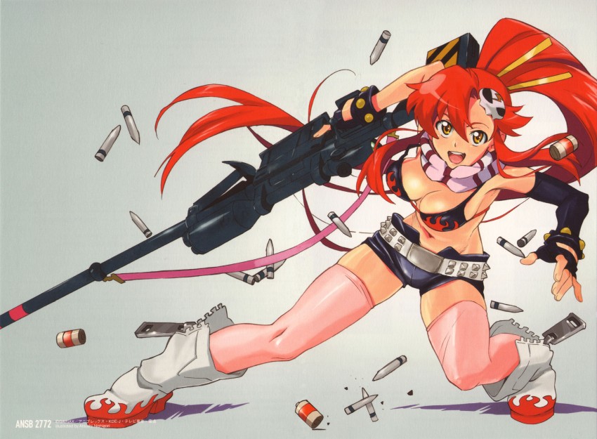 yoko littner (tengen toppa gurren lagann) drawn by nishigori_atsushi