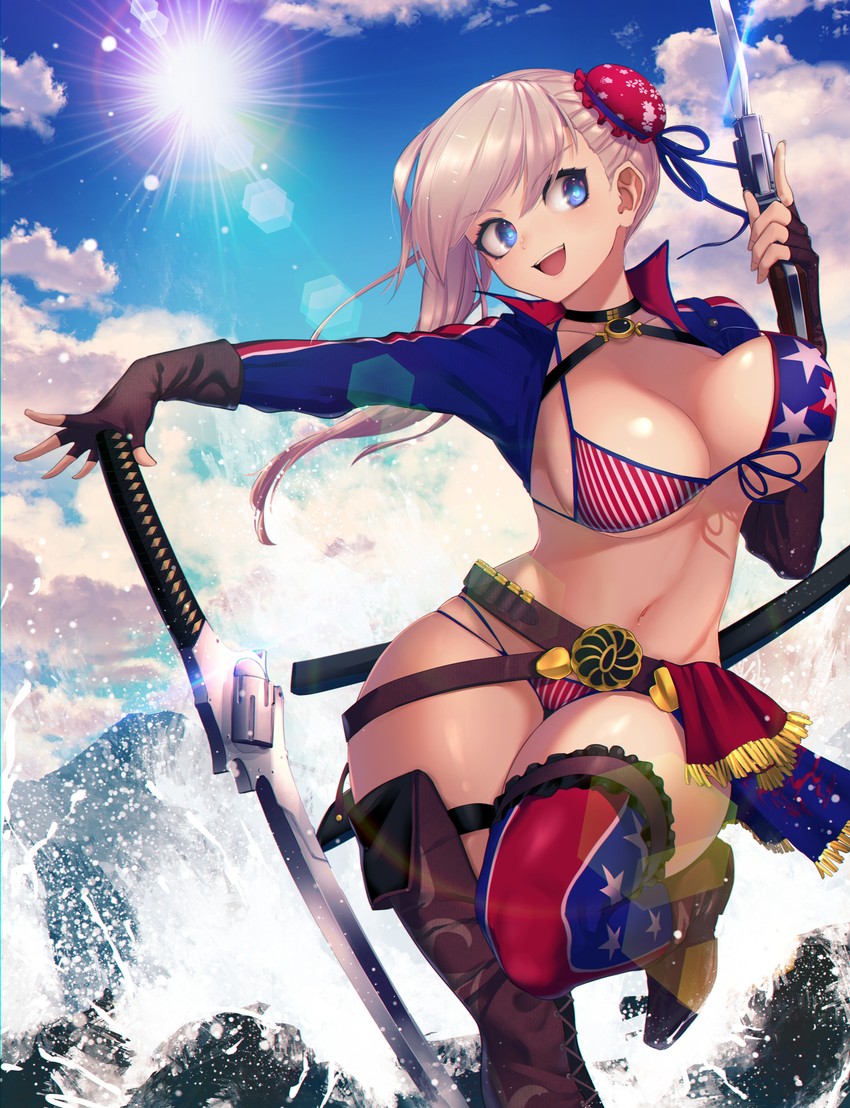 miyamoto musashi (fate and 1 more) drawn by kashu_(hizake)