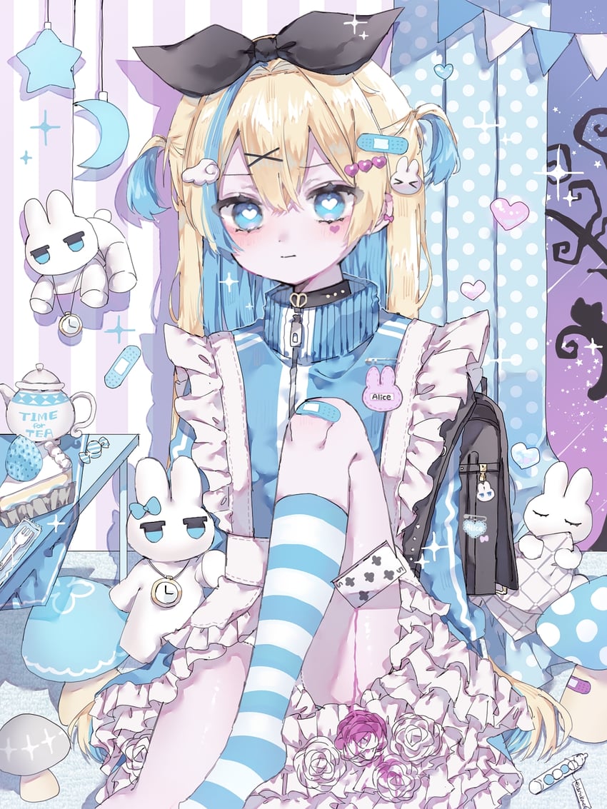 alice (alice's adventures in wonderland) drawn by hiro_0607