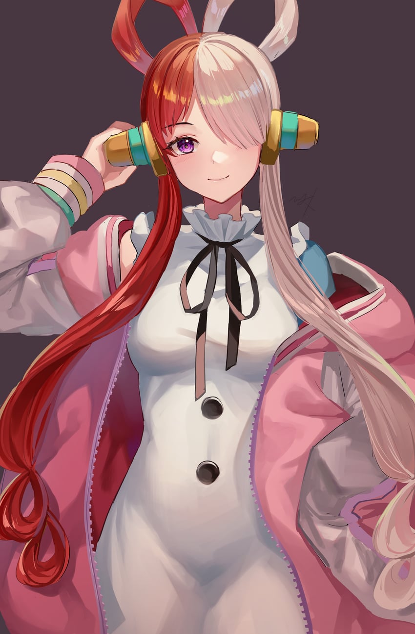 uta (one piece and 1 more) drawn by hitomin_(ksws7544)