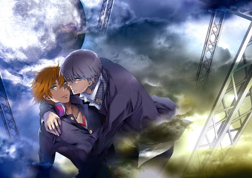 narukami yu and hanamura yousuke (persona and 1 more) drawn by kotobuki_toro