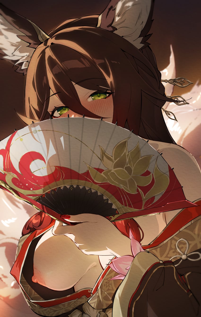 tingyun and fugue (honkai and 1 more) drawn by nashidrop