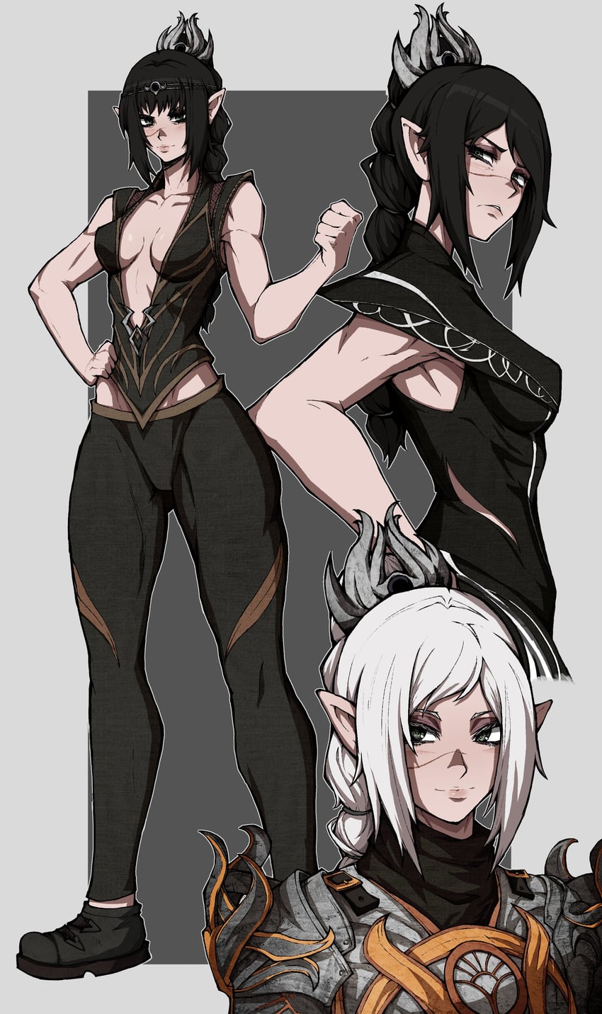 shadowheart (dungeons & dragons and 2 more) drawn by kekel