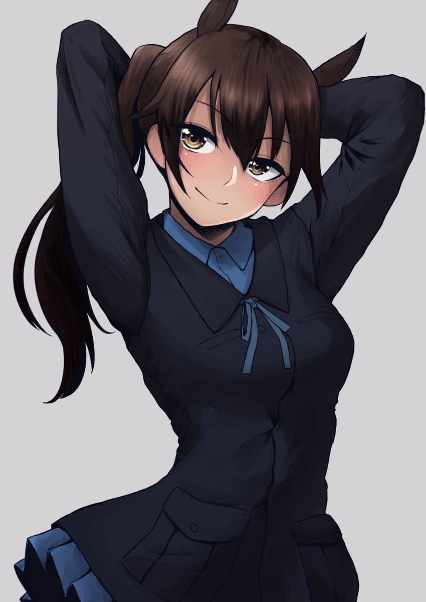 angela salas larrazabal (world witches series and 1 more) drawn by liar_lawyer