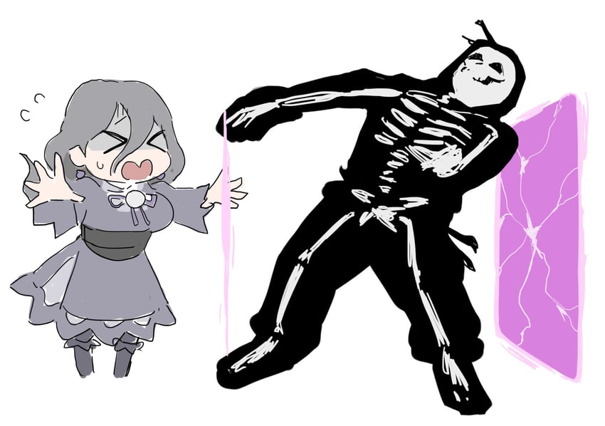 hex maniac and urien (pokemon and 3 more) drawn by bamman
