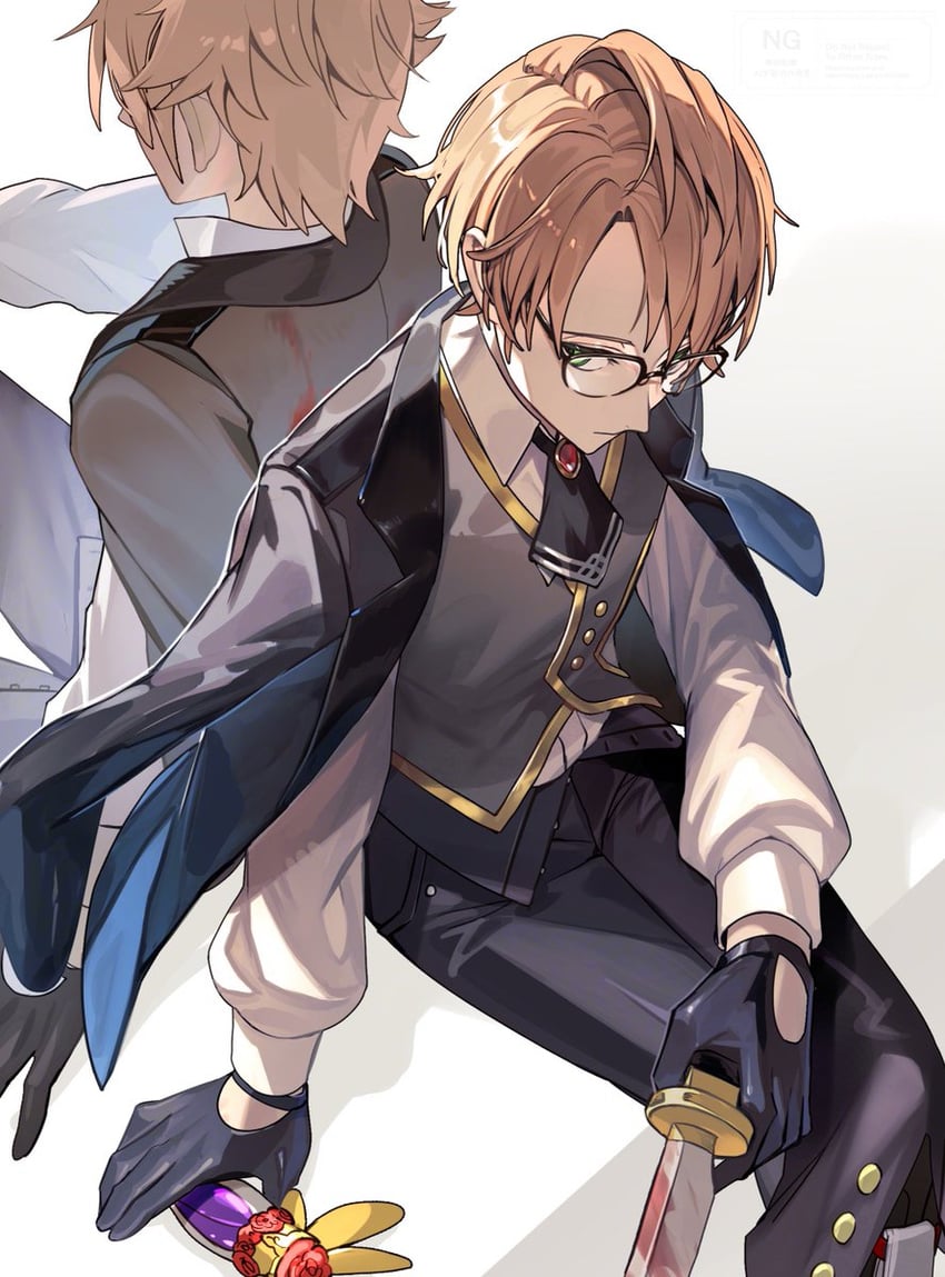 jekyll and hyde, henry jekyll, and hyde (fate and 1 more) drawn by tsugutoku