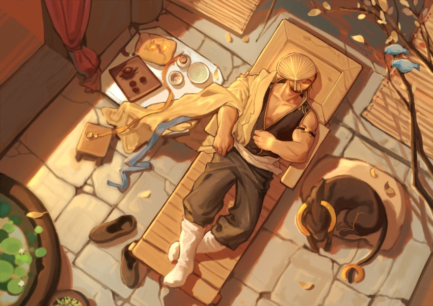 male priest and monk (dungeon and fighter) drawn by baimeme