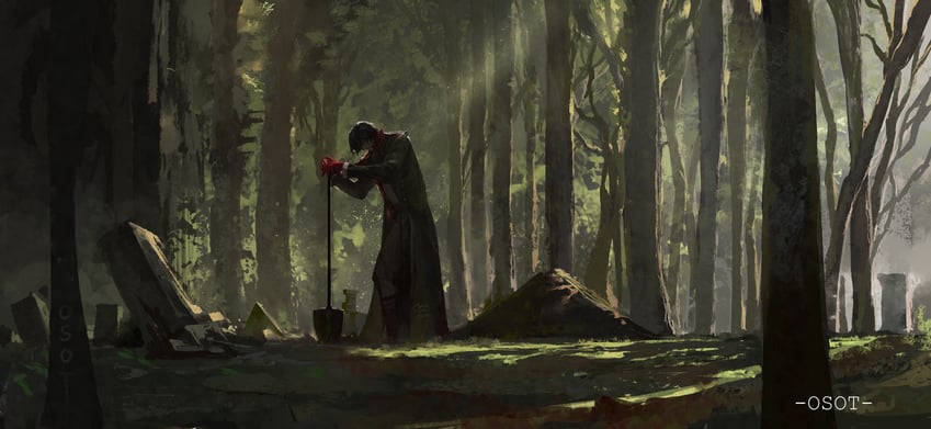 leonard mitchell (lord of the mysteries) drawn by osot-