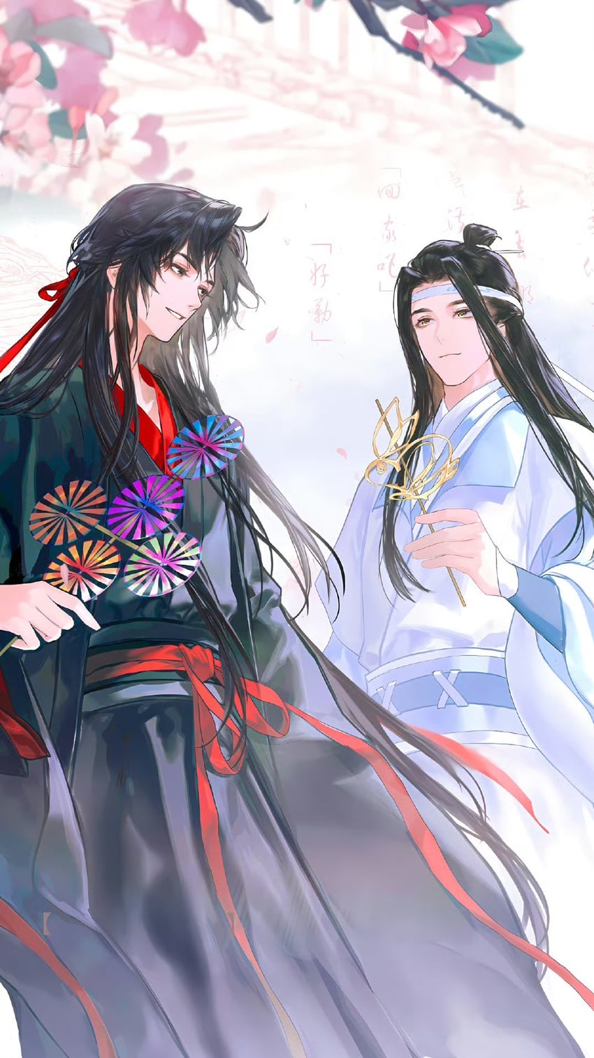 wei wuxian and lan wangji (modao zushi) drawn by mdzs_official