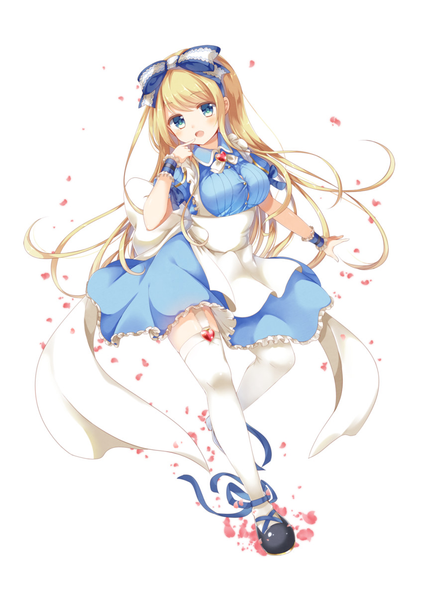alice (alice's adventures in wonderland) drawn by gomano_rio