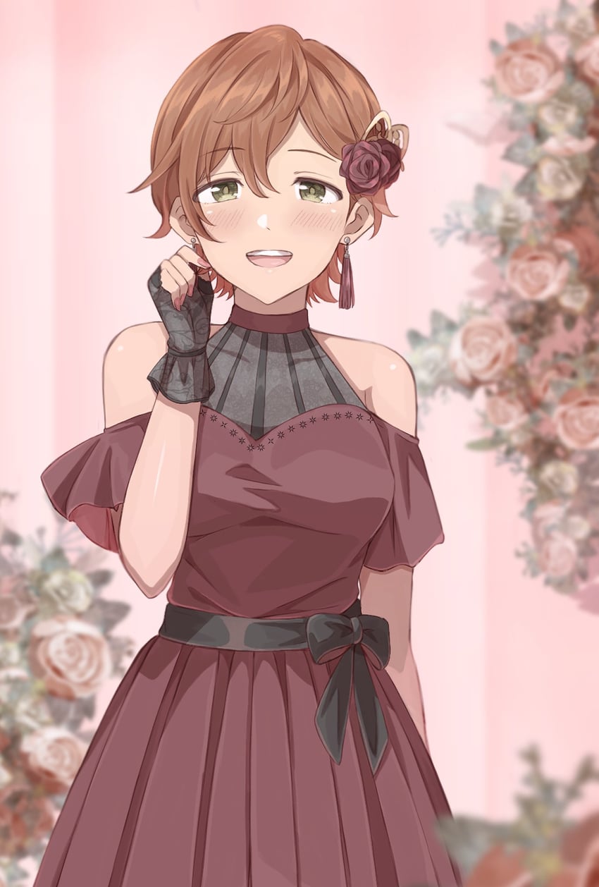yoshioka saki (idolmaster and 2 more) drawn by duffy