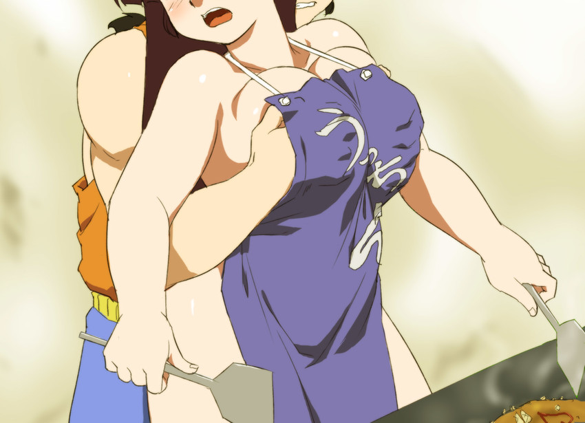 saotome ranma and kuonji ukyou (ranma 1/2) drawn by mage_(harumagedon)