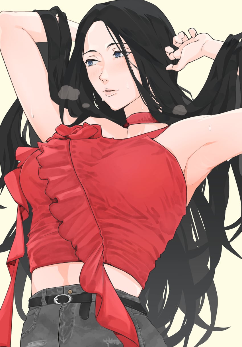 unohana retsu (bleach and 1 more) drawn by dakaeya