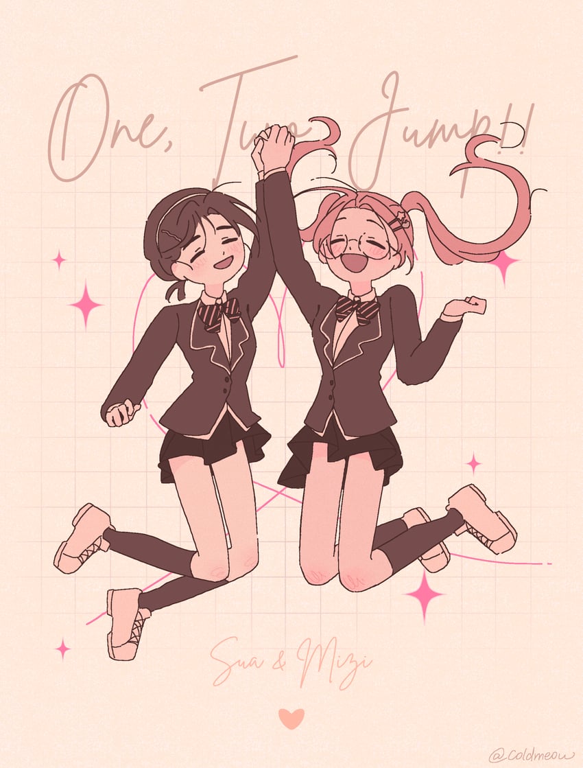 sua and mizi (alien stage) drawn by coldmeow