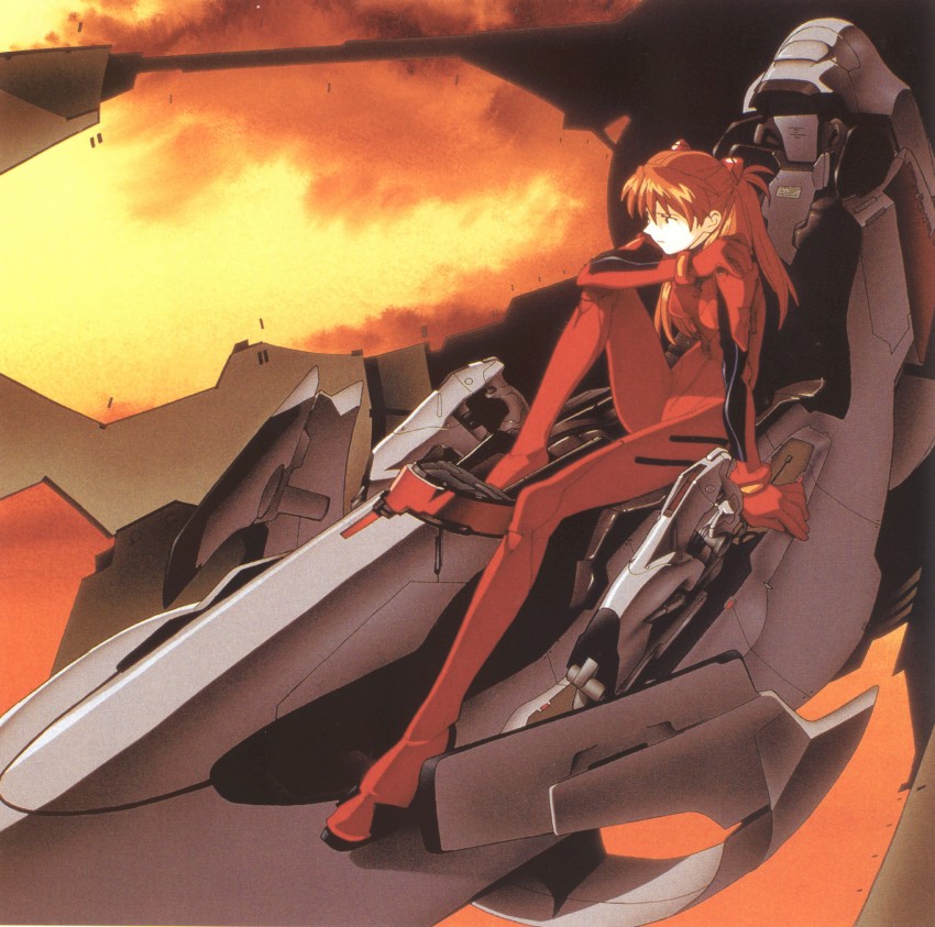 souryuu asuka langley (neon genesis evangelion) drawn by honda_takeshi