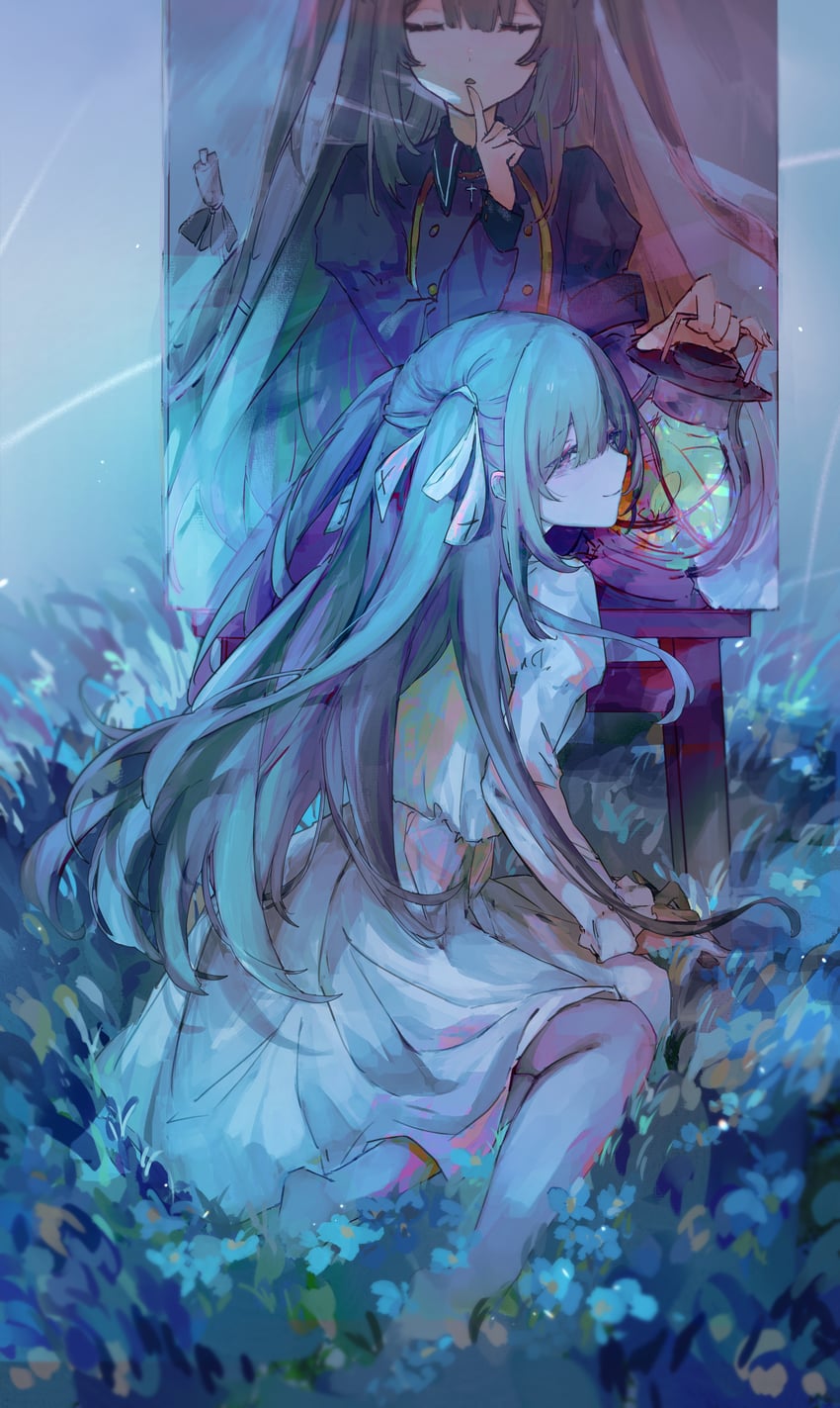 minai karte (indie virtual youtuber) drawn by kaku_(kaku_skl)