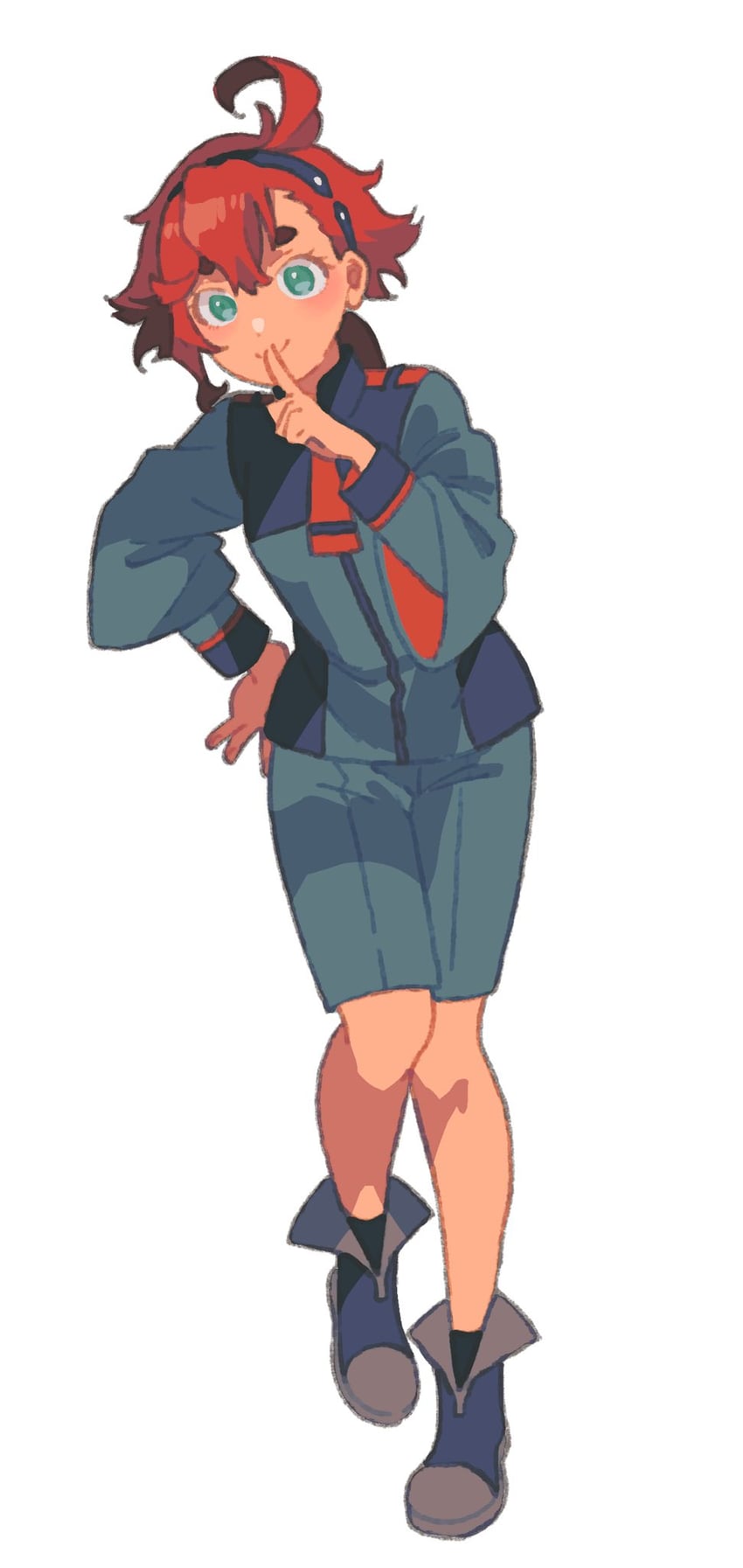suletta mercury (gundam and 1 more) drawn by dou_(mame_eee)