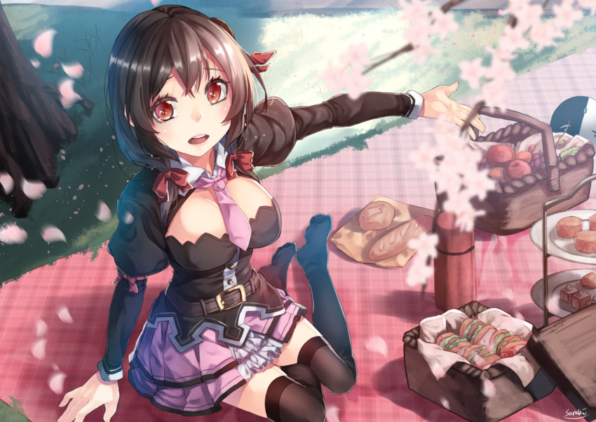 yunyun (kono subarashii sekai ni shukufuku wo!) drawn by saraki