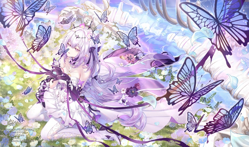 castorice (honkai and 1 more) drawn by fylus