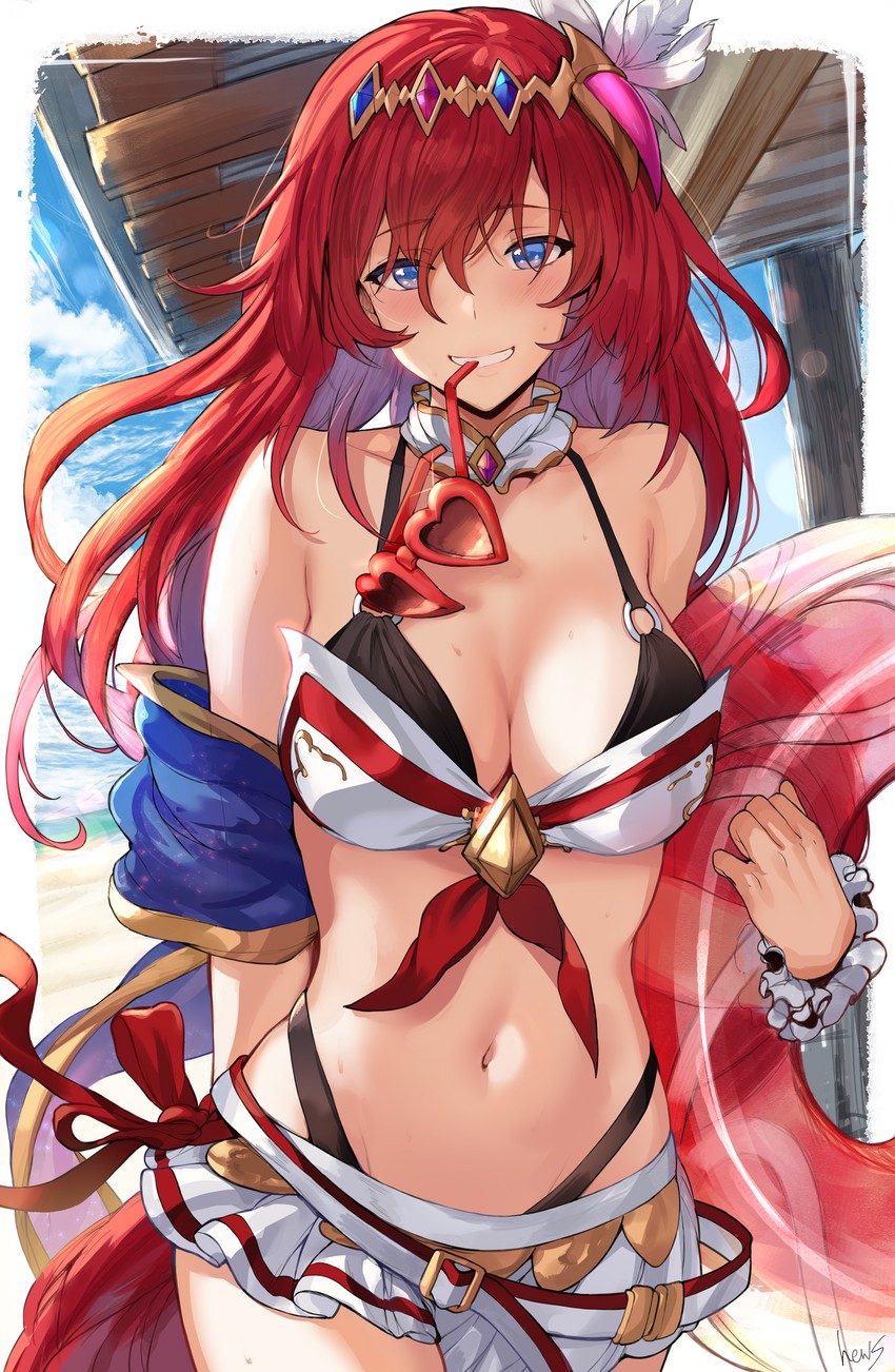 godsworn alexiel and alexiel (granblue fantasy) drawn by hews