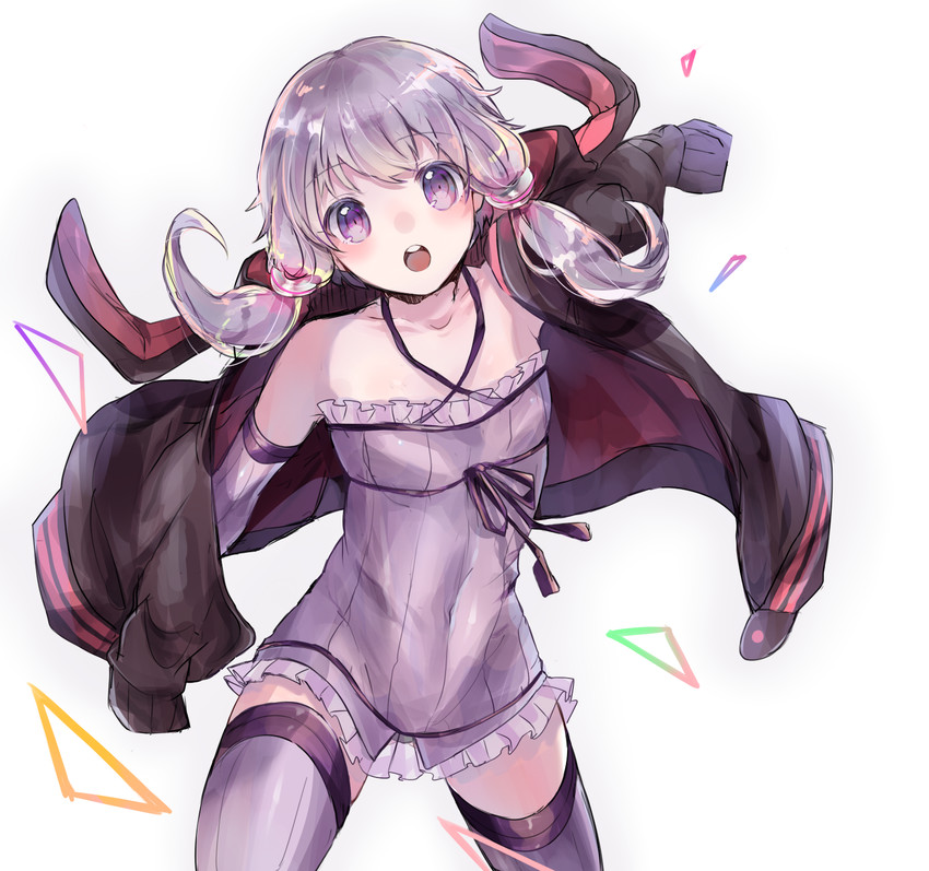 yuzuki yukari (vocaloid and 1 more) drawn by imamiya_pinoko