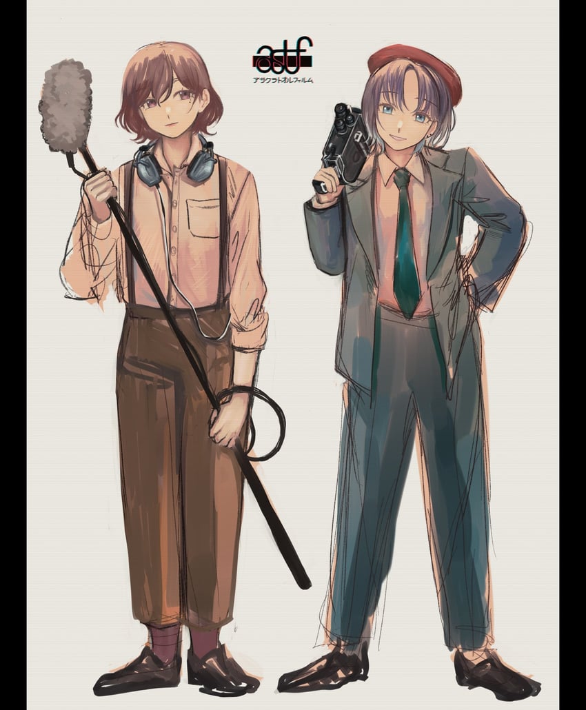 higuchi madoka and asakura toru (idolmaster and 1 more) drawn by yamaichi_(yama3ichi4)